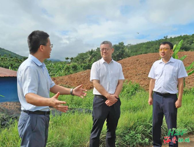 艾轶伦在立才农场公司垦区耕地“非粮化”“非农化”专项整改复耕地块调研。。。。。。